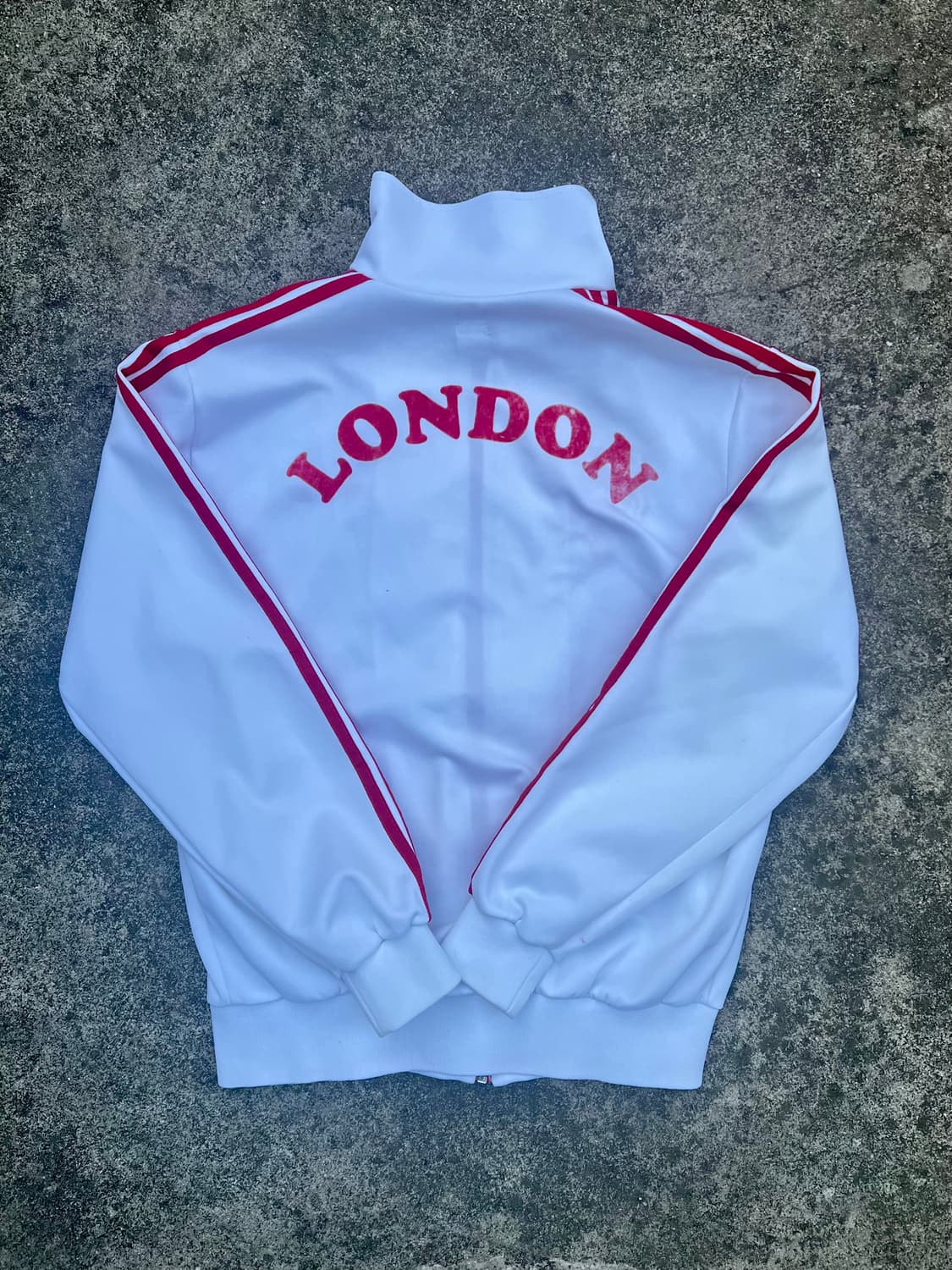 LONDON ADIDAS JACKET / 런던 레터링 트레이닝 집업 상품이미지2