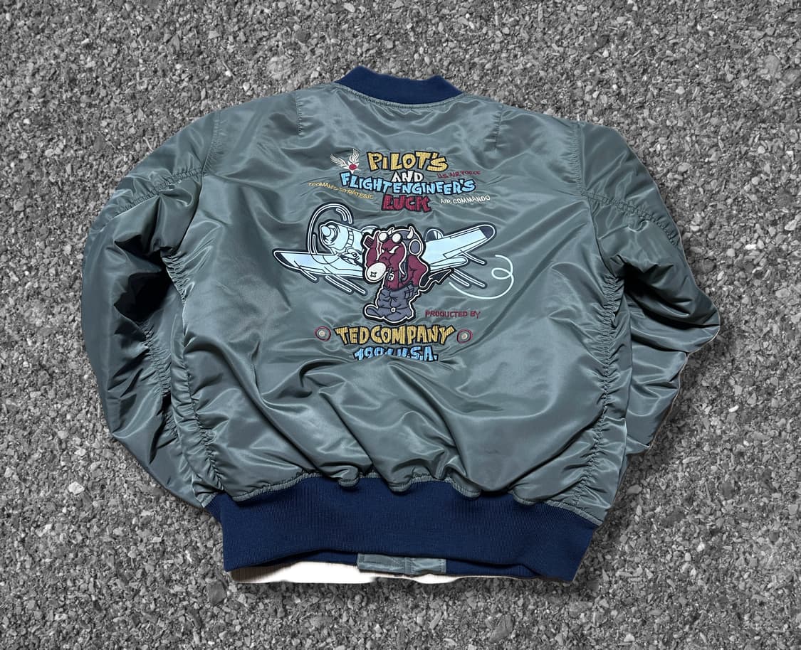 테드컴퍼니 ma-1 항공점퍼 상품이미지1