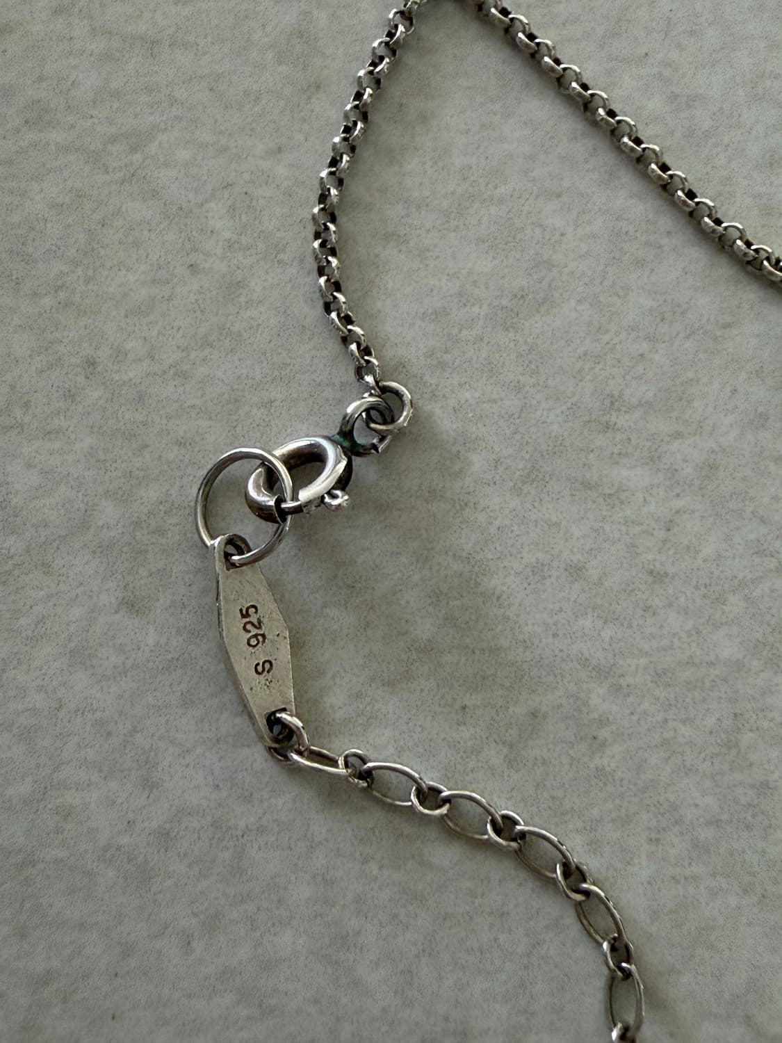 눌주얼리 원석 실버 목걸이 상품이미지5