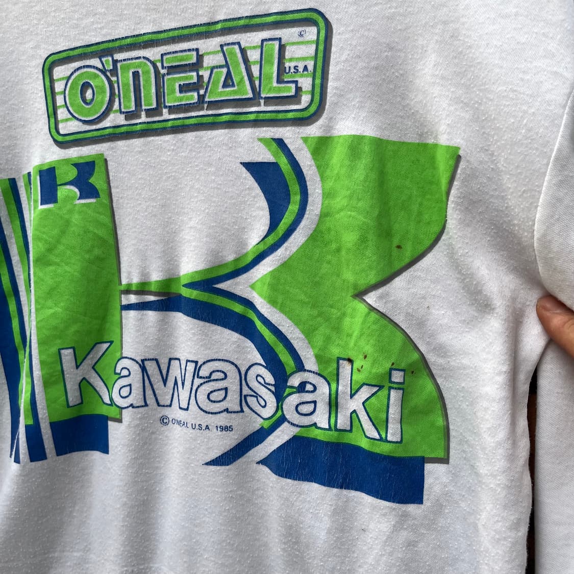 80s 가와사키 모토크로스 져지 (95) 상품이미지2
