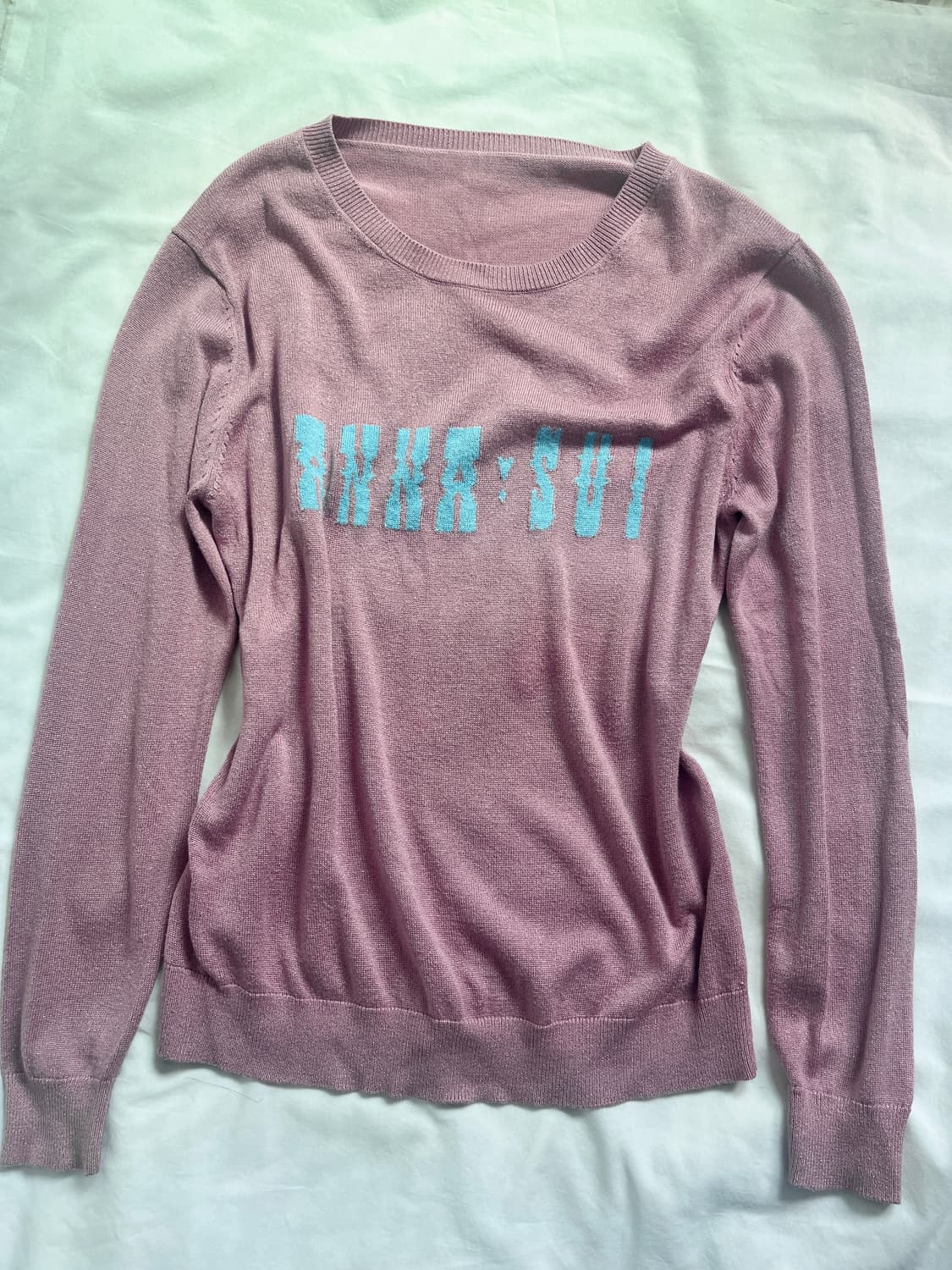 Anna sui pink glitter knit 상품이미지1