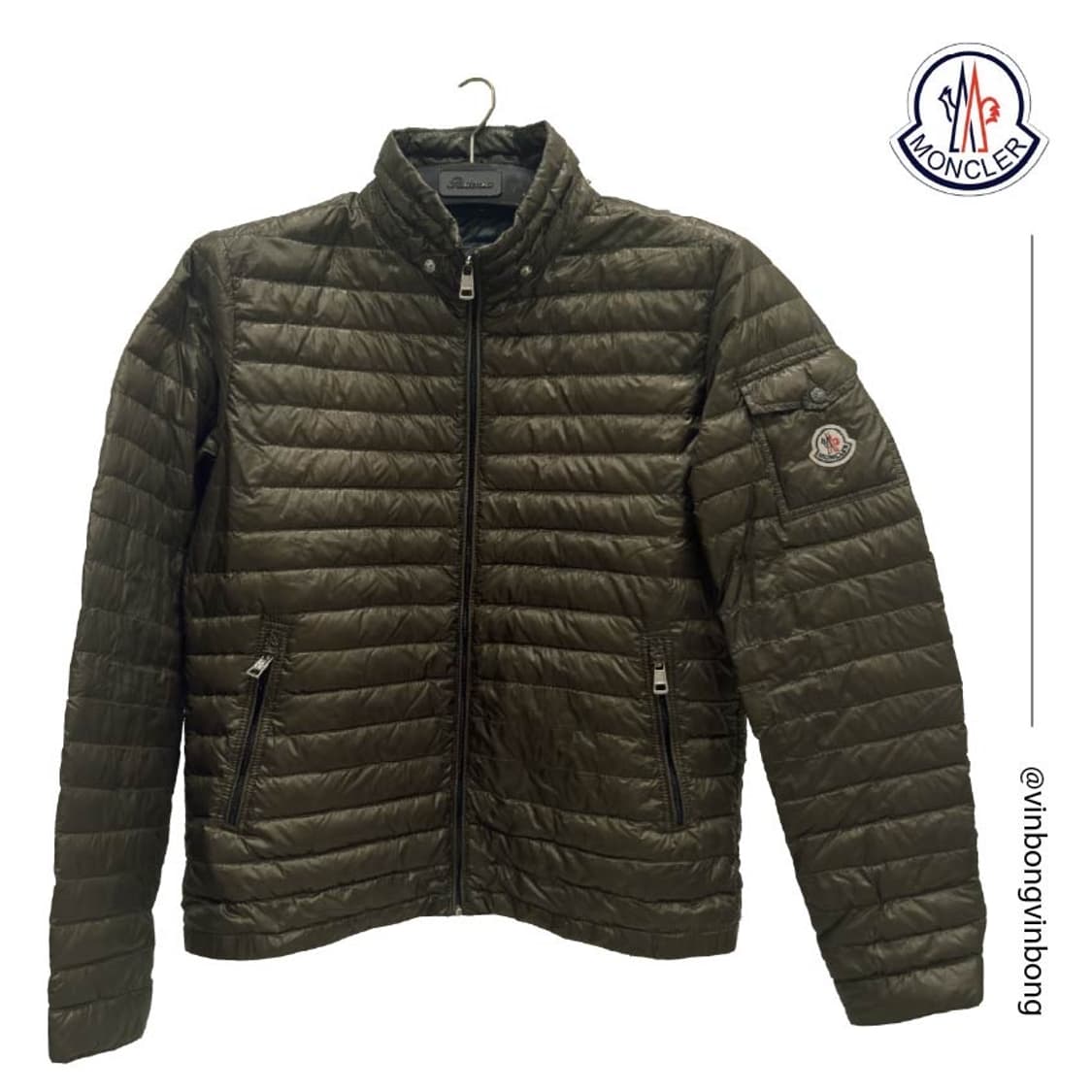 몽클레어 라이오넬 다운자켓 (올리브그린) 상품이미지2