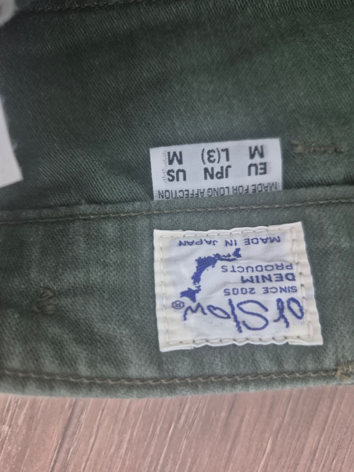 오어슬로우 슬림핏 3사이즈 팝니다 상품이미지7