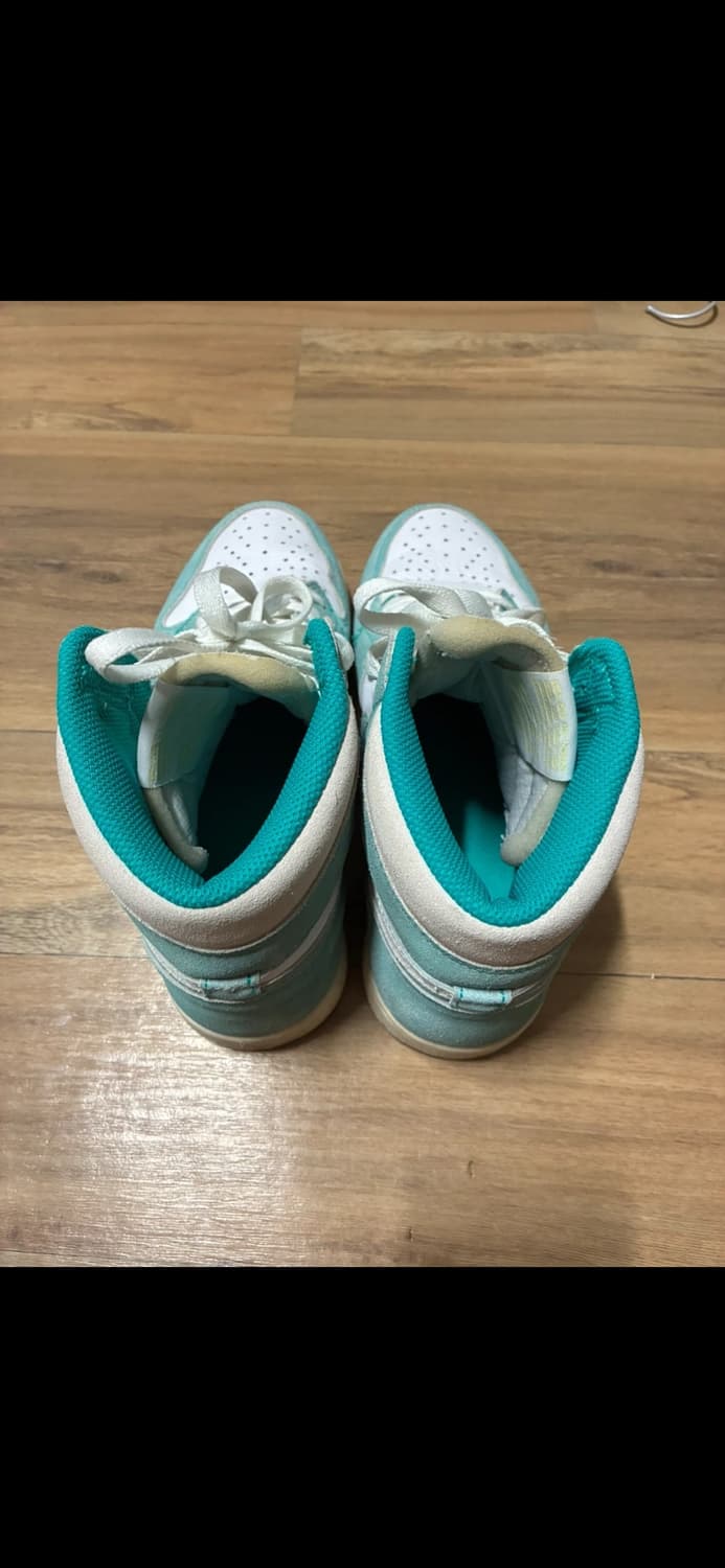 [상태 좋음] 에어조던 1 하이 OG 터보 그린 (260) 상품이미지5