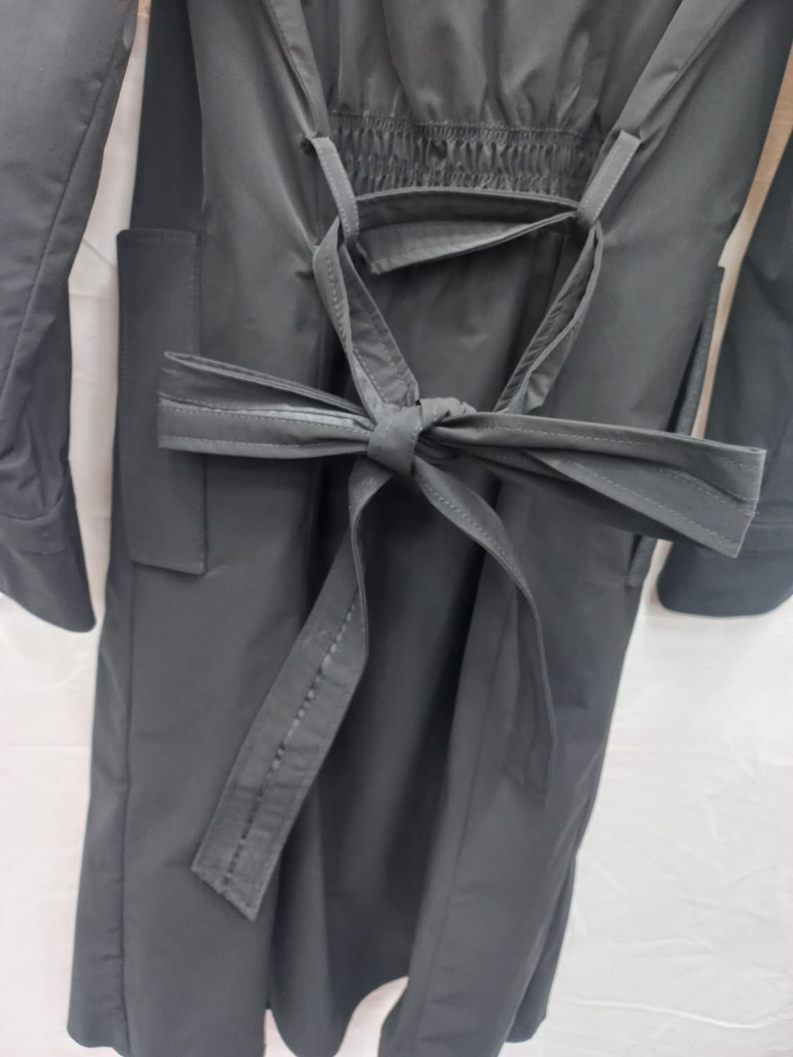 올리비아 로렌 블랙 트렌치 코트 (여 95) 상품이미지1