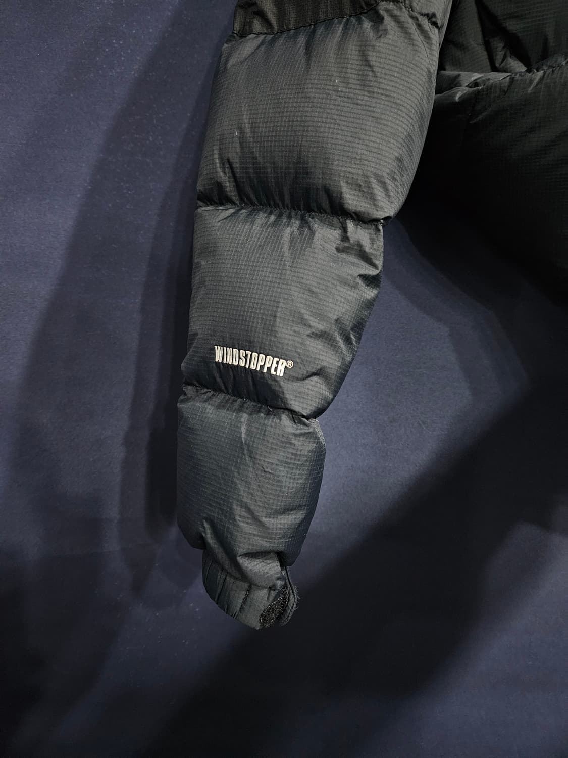 아이더 윈드스토퍼 다크네이비 남성 100 구스다운 패딩  상품이미지5