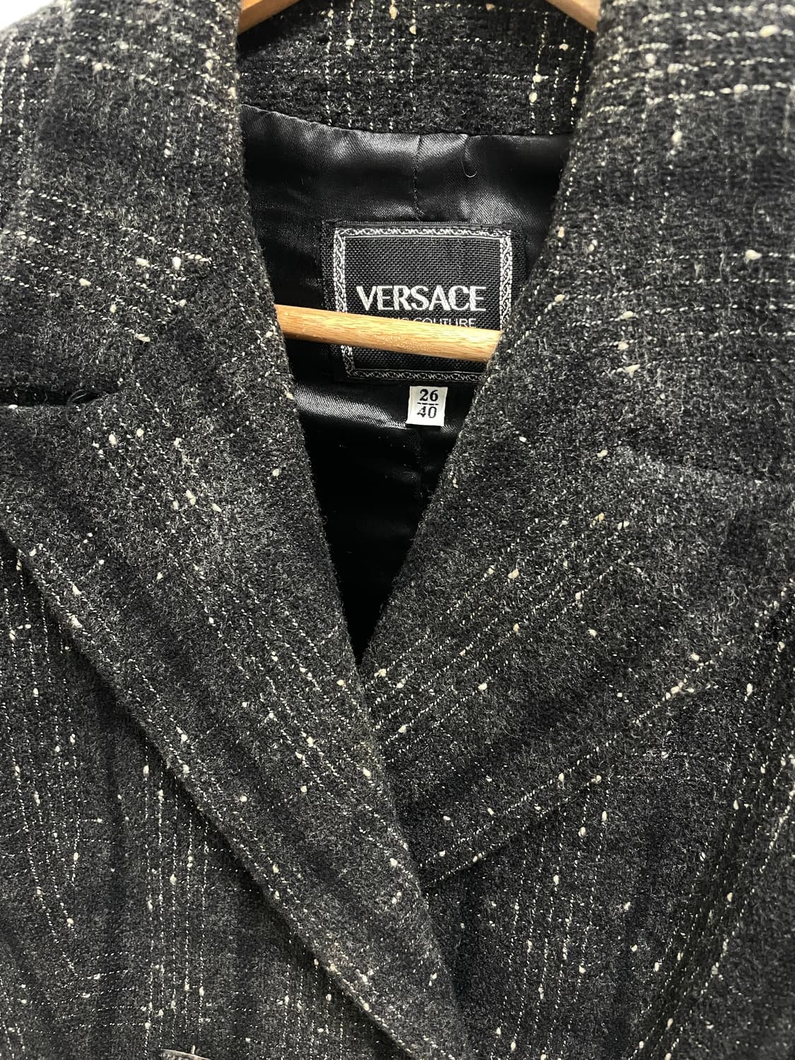 베르사체 진스 쿠튀르 트위드 자켓 상품이미지2