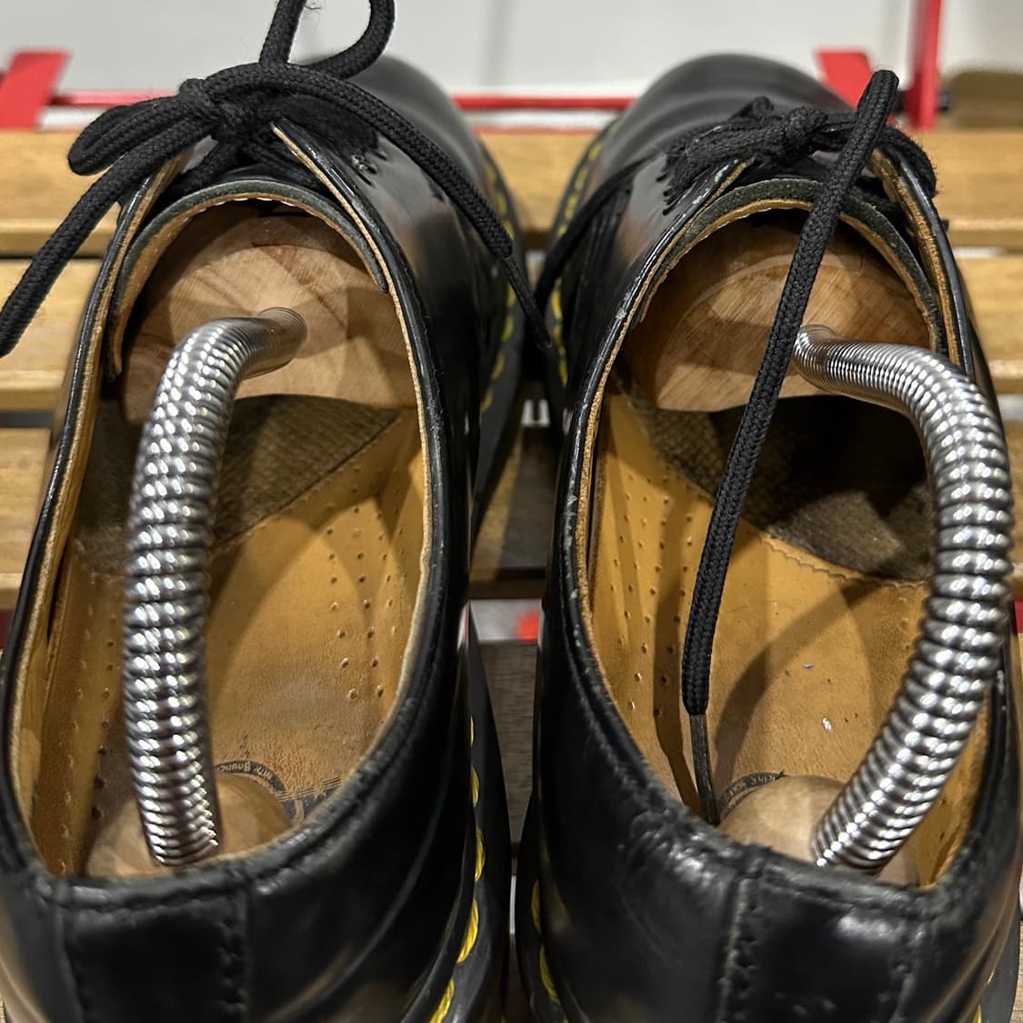 UK4) 230-235 닥터마틴 로퍼 여성 여자 구두 1461 블랙 스무 상품이미지6