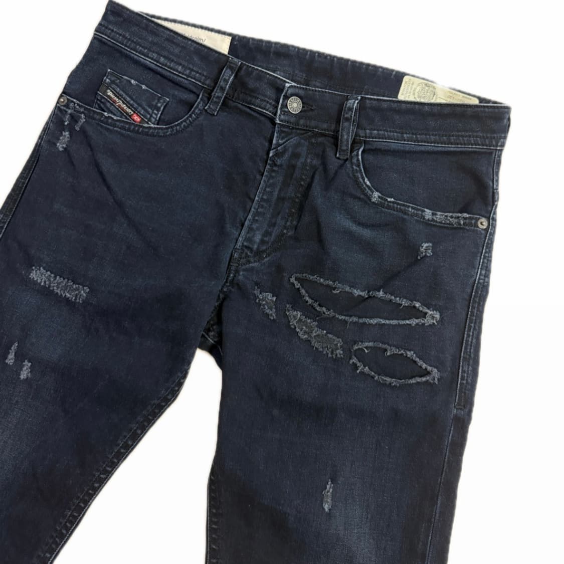 Diesel 디스트레스드 슬림 스키니 데님 상품이미지1