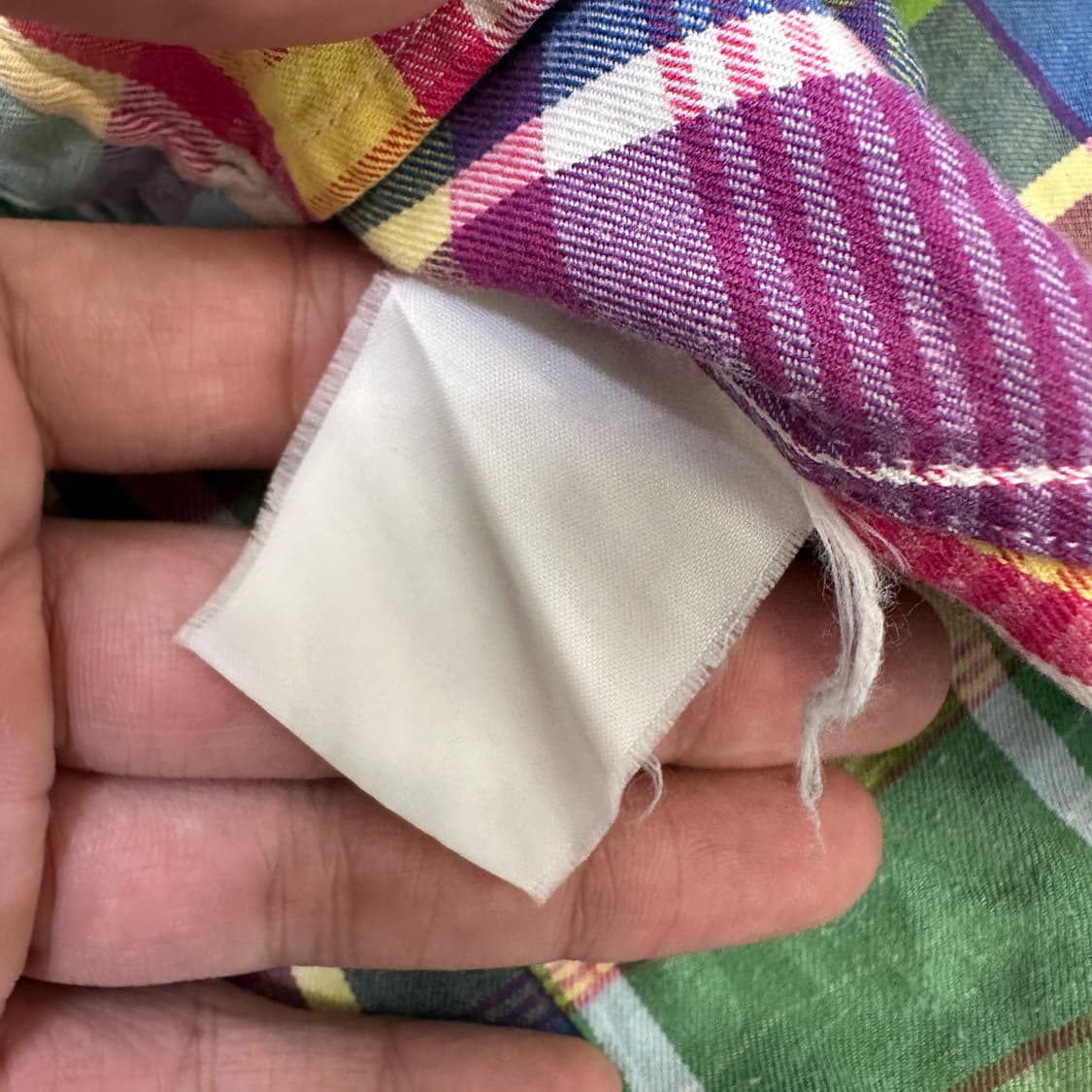 [여성10] 폴로 체크 셔츠 상품이미지3