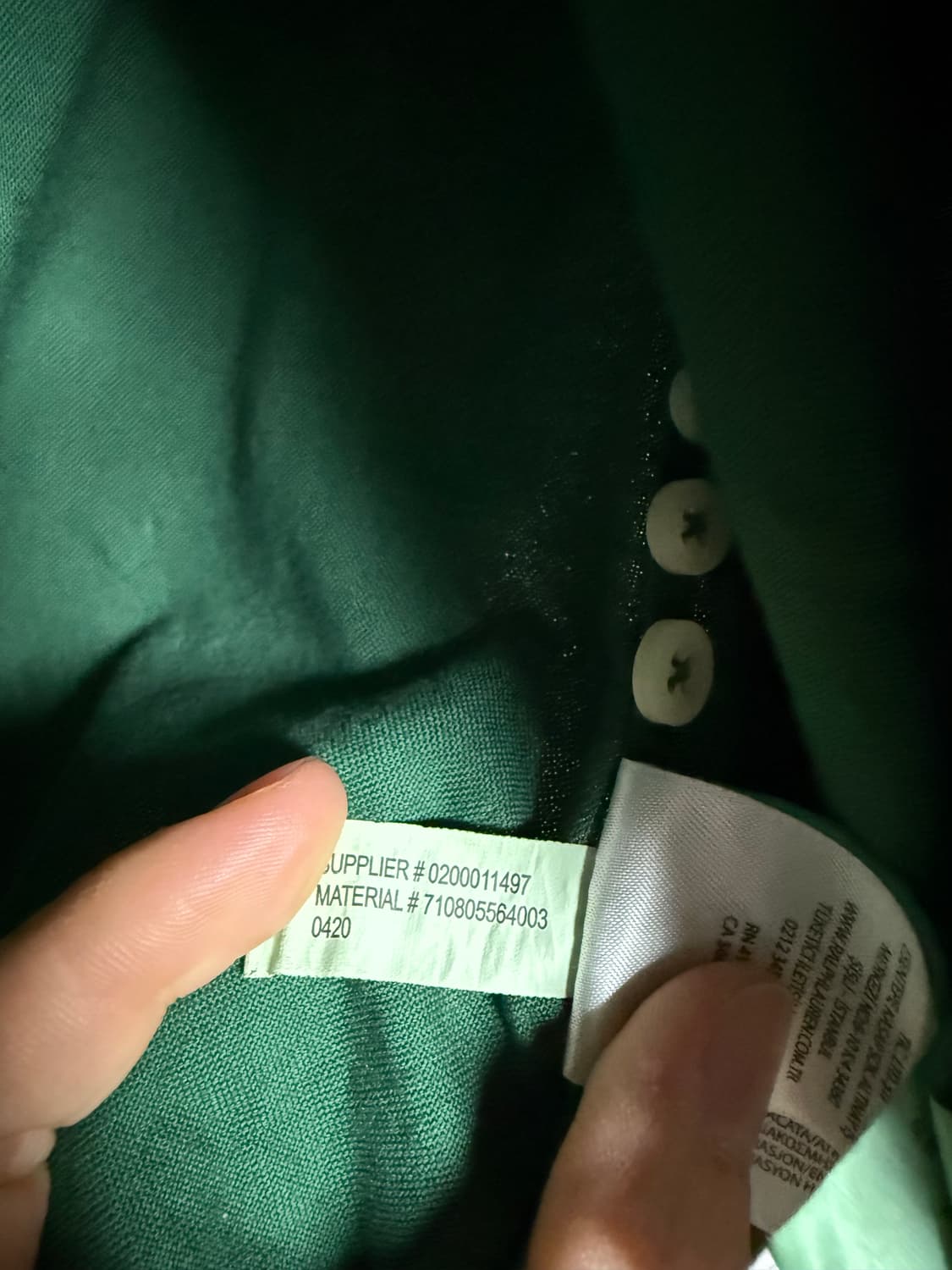 폴로 가먼츠다잉 셔츠 그린 커스텀 Sj 상품이미지4