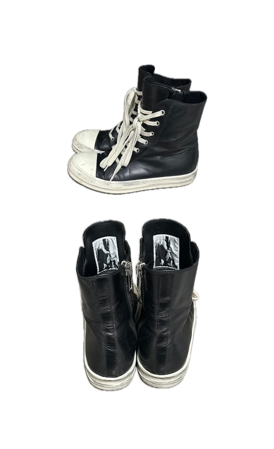 릭오웬스 라몬즈 하이탑 LAPL  릭컨 상품이미지2