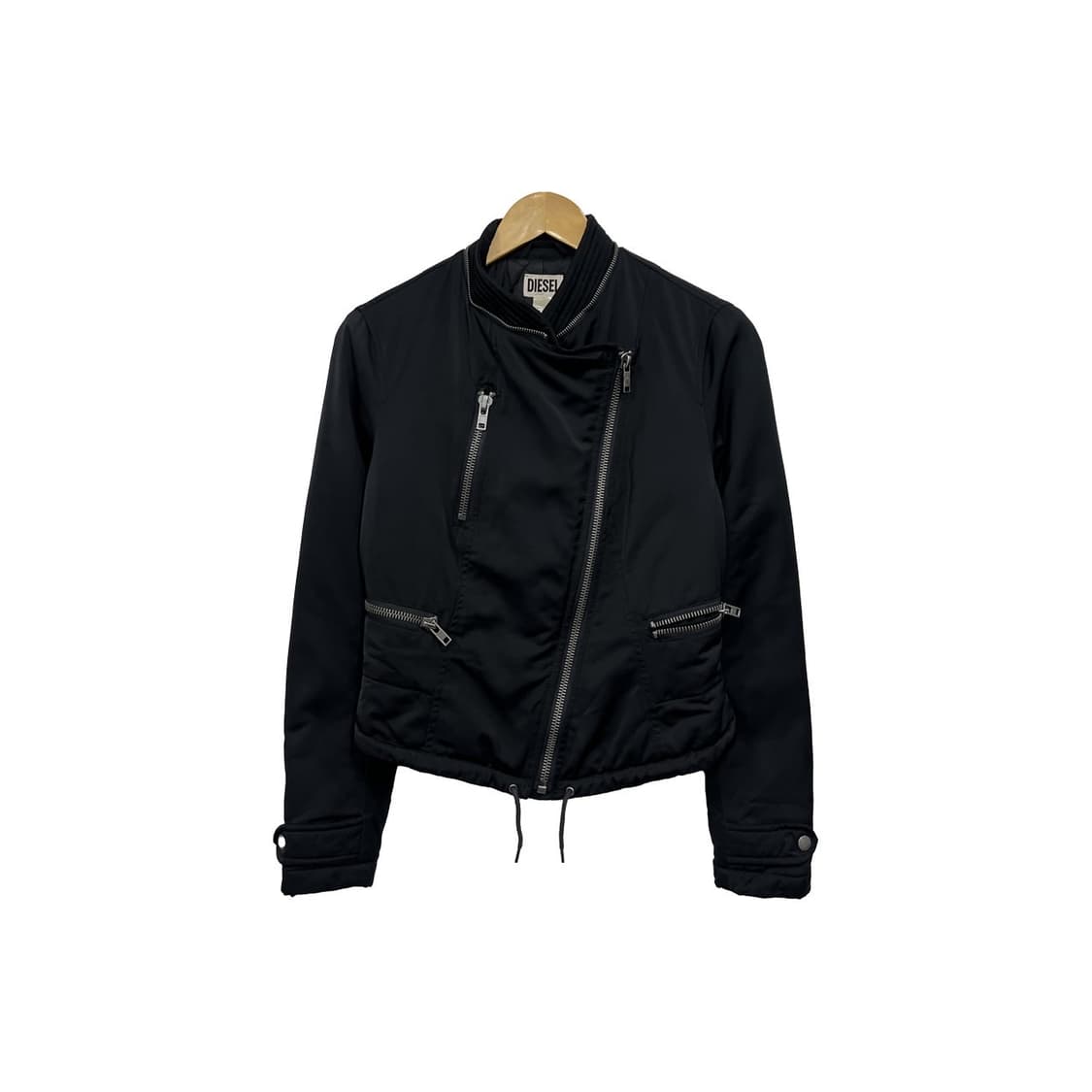 디젤 사선집업 안감 누빔 라이더 자켓 상품이미지1