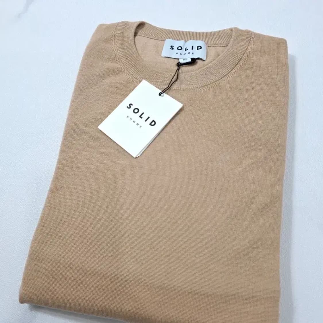 솔리드옴므 니트 새상품 110 상품이미지2