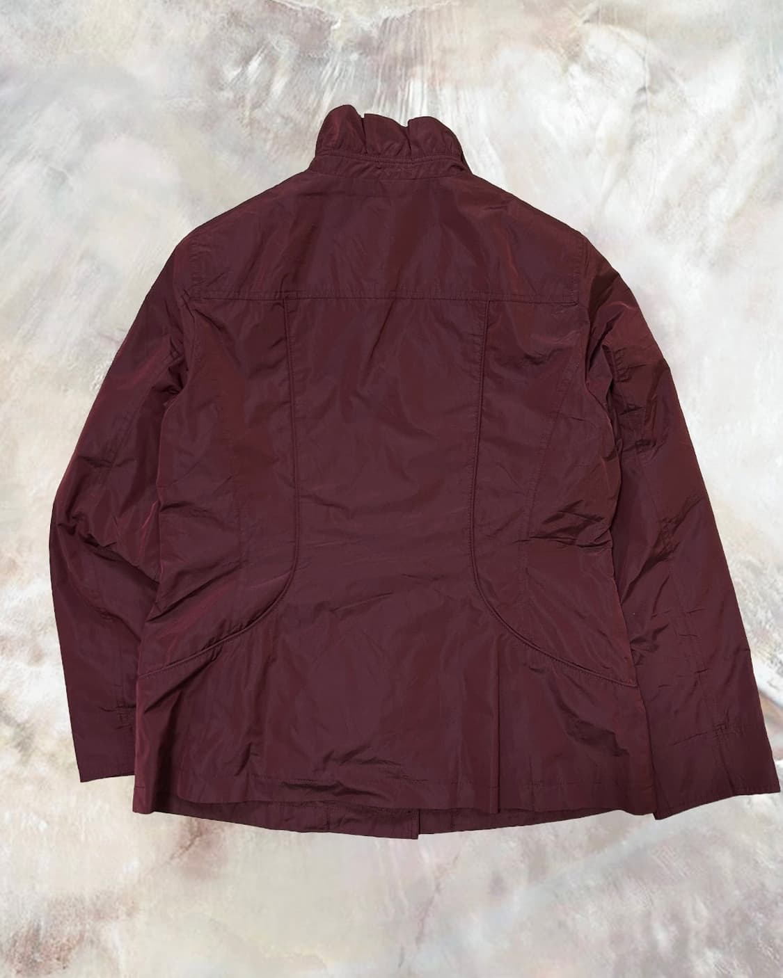 빈티지 폴리 버건디 자켓  상품이미지4