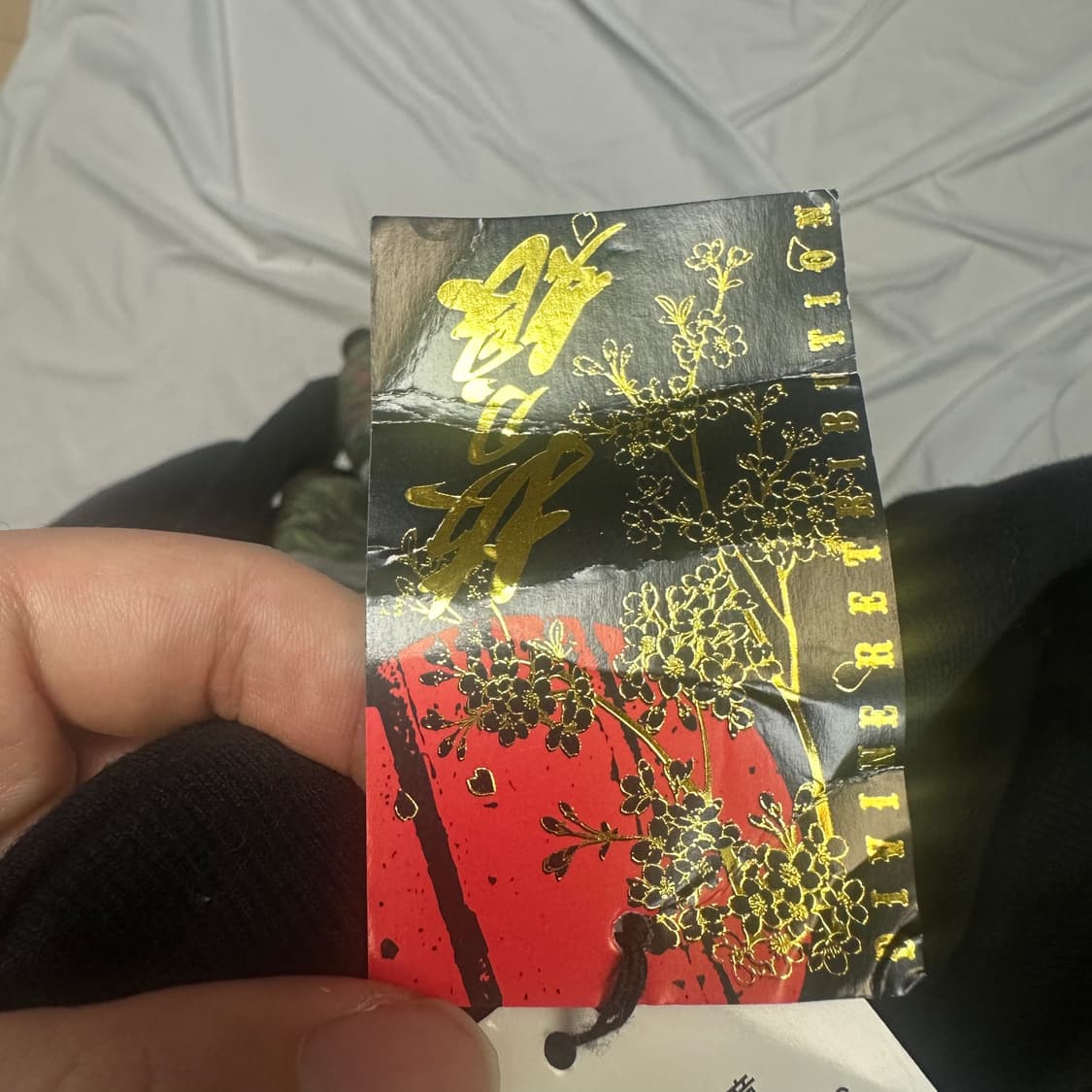 JPN Vintage 드래곤사무라이프린팅집업 새상품 M 상품이미지5