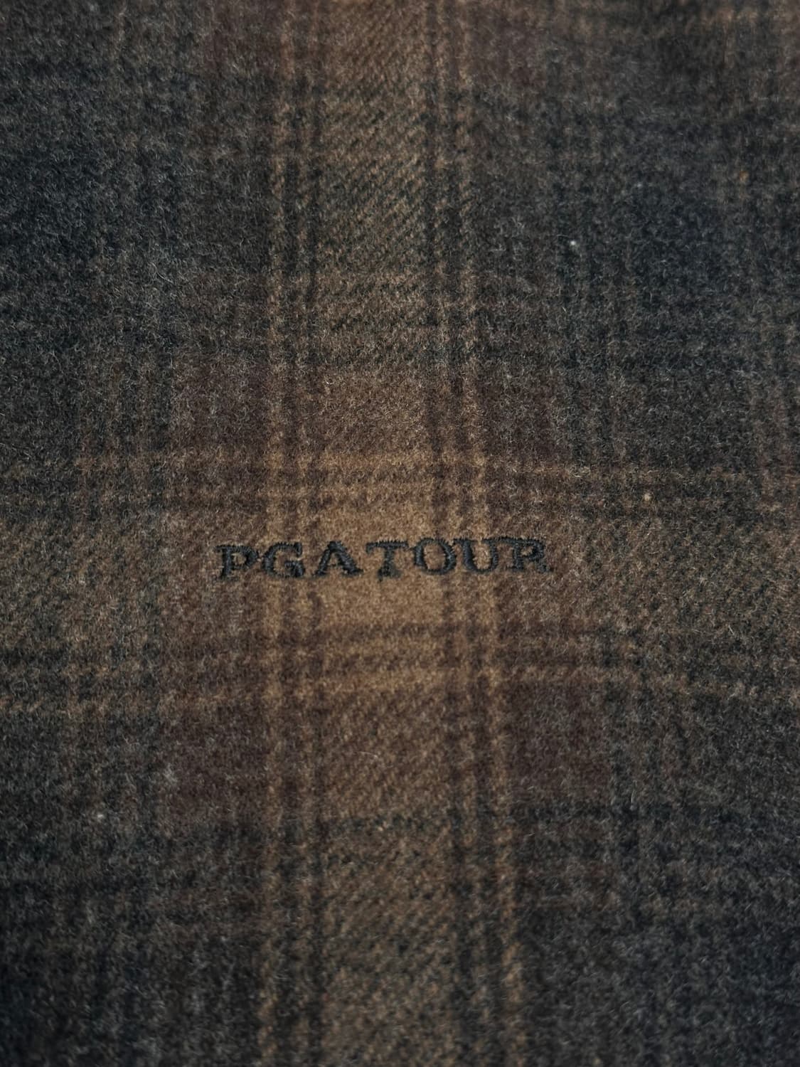 PGA tour 빈티지 숄카라 모직 블루종 자켓 상품이미지4