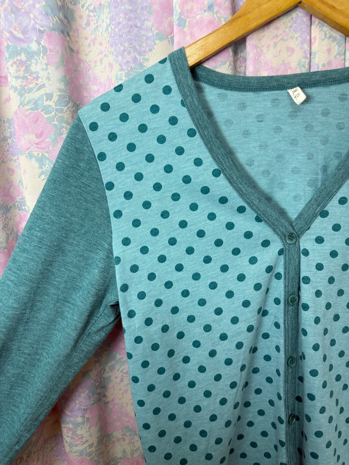 민트 도트 가디건 상품이미지7
