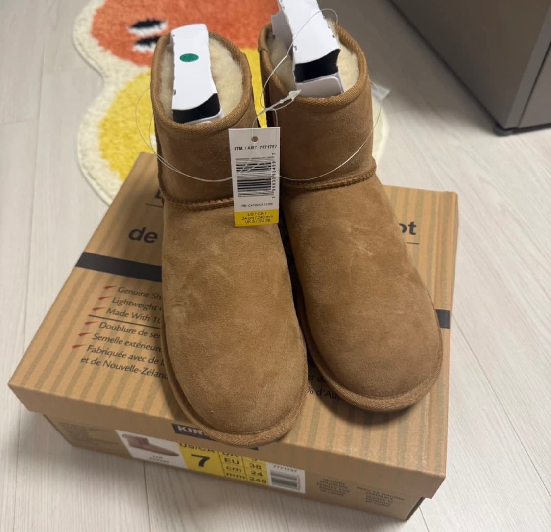 코스트코 커클랜드 양털부츠 240 (새상품) 상품이미지2