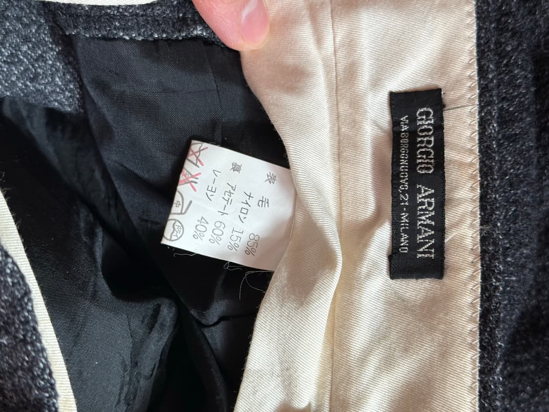 80s italy 조르지오 아르마니 팬츠 상품이미지5