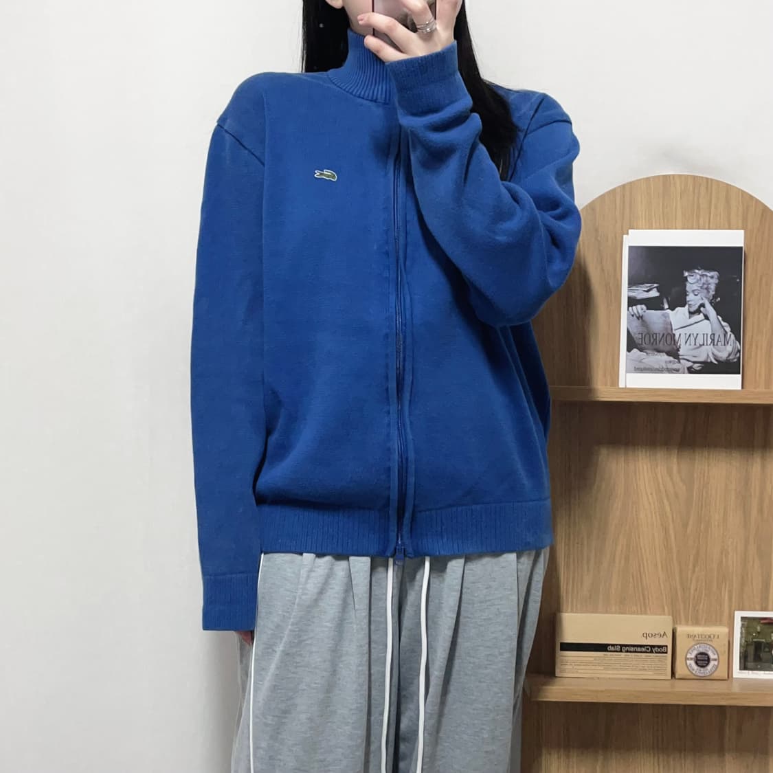 [정품] 라코스테 블루 투웨이 니트집업 [ 5 ] 상품이미지2