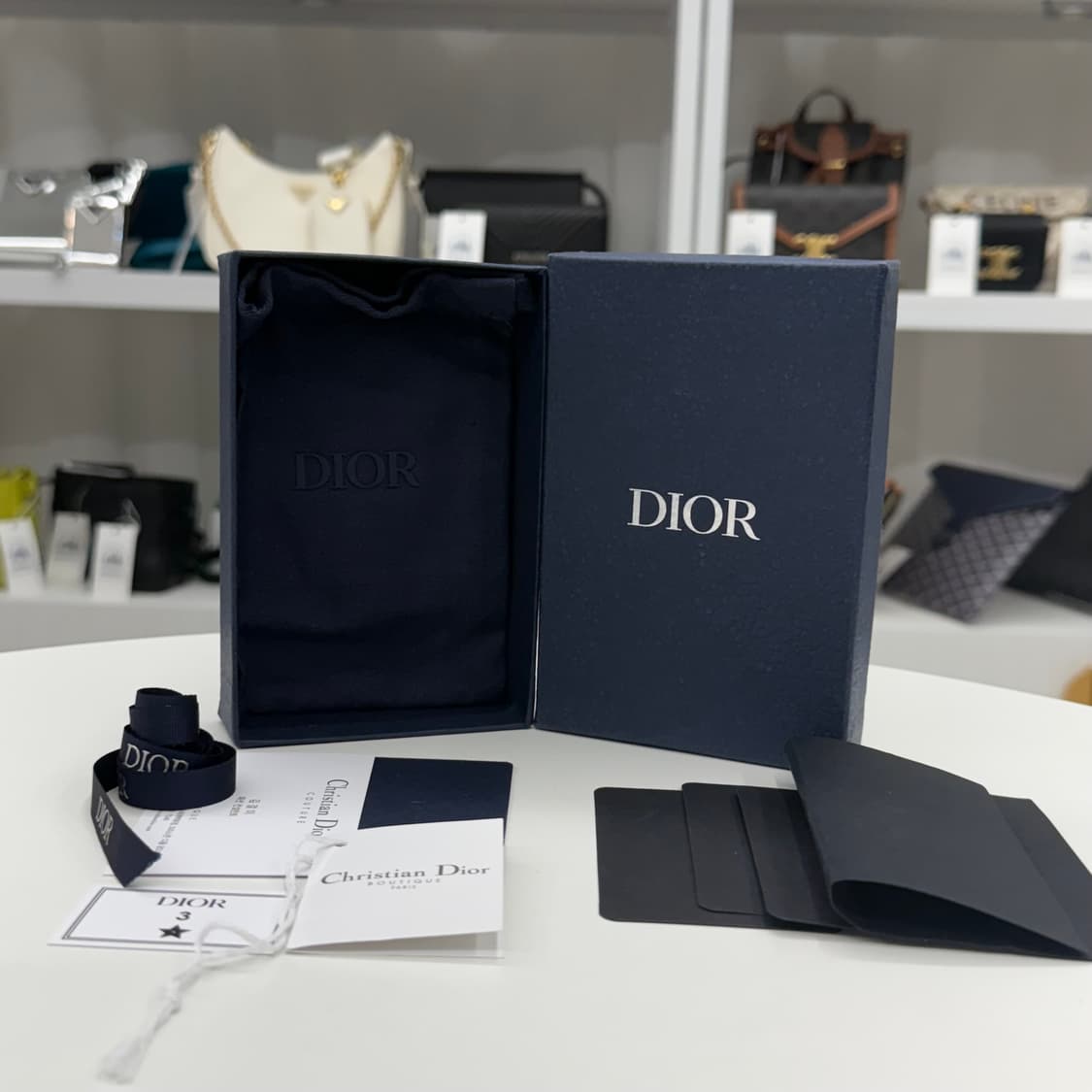 [OS] 디올 오블리크 오거나이저 카드지갑 상품이미지6