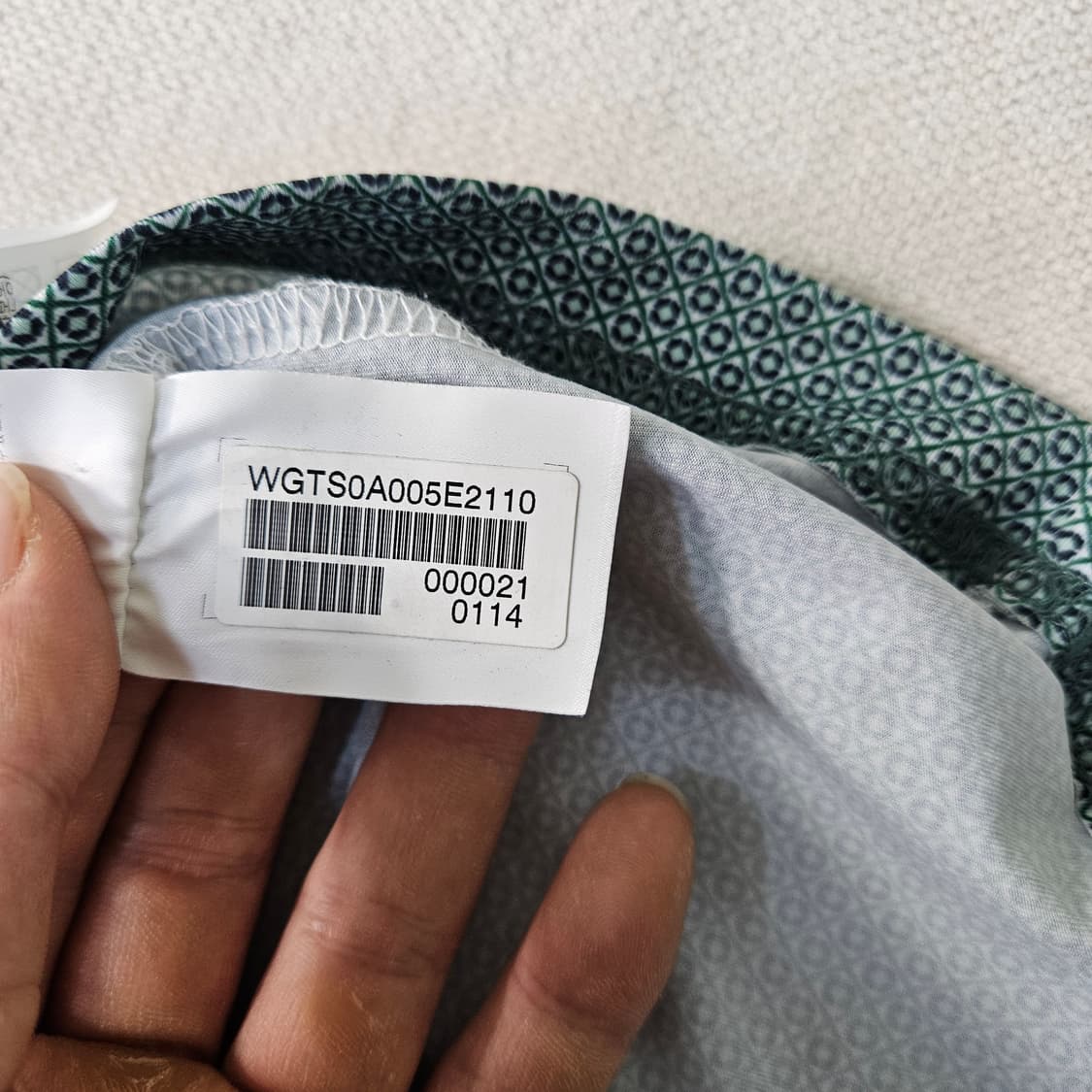 110 닥스 카라 긴팔티 0317Y 상품이미지5