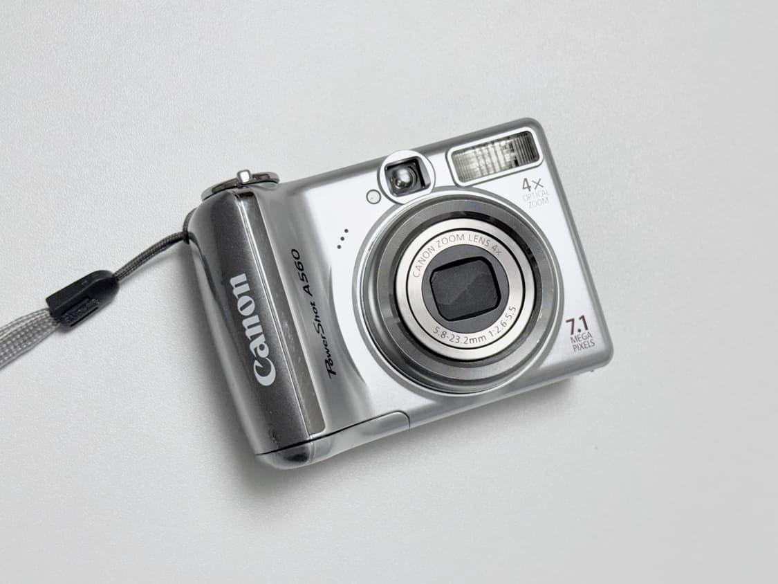 캐논 파워샷 A560 빈티지 디지털카메라 상품이미지5