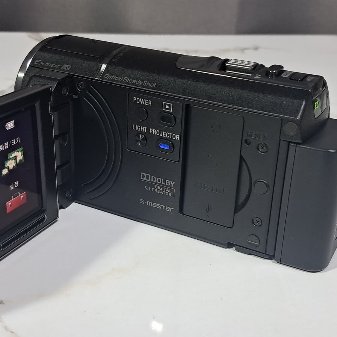 소니 디지털 캠코더 HDR-PJ580 빔프로젝터 기능! 상품이미지9