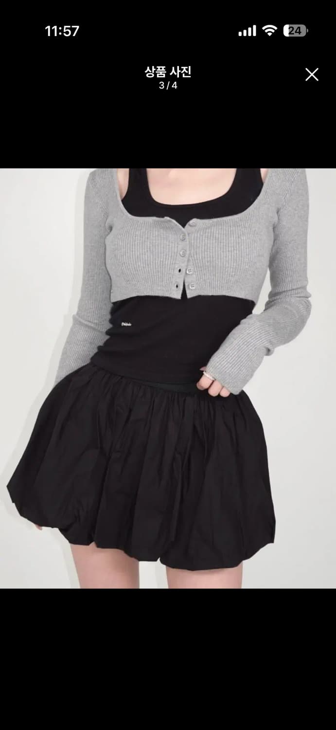 페일제이드 볼레로 가디건 상품이미지3