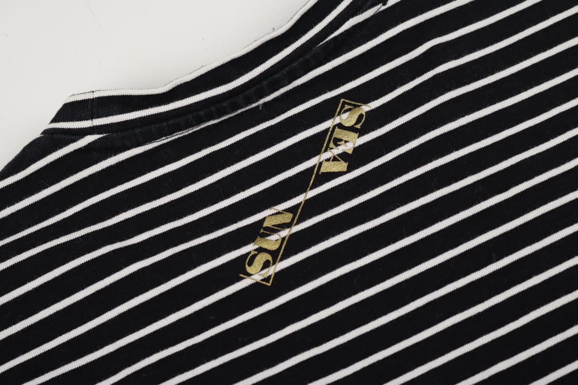 [46] 솔리드옴므 스트라이프 1/2 티셔츠 상품이미지8