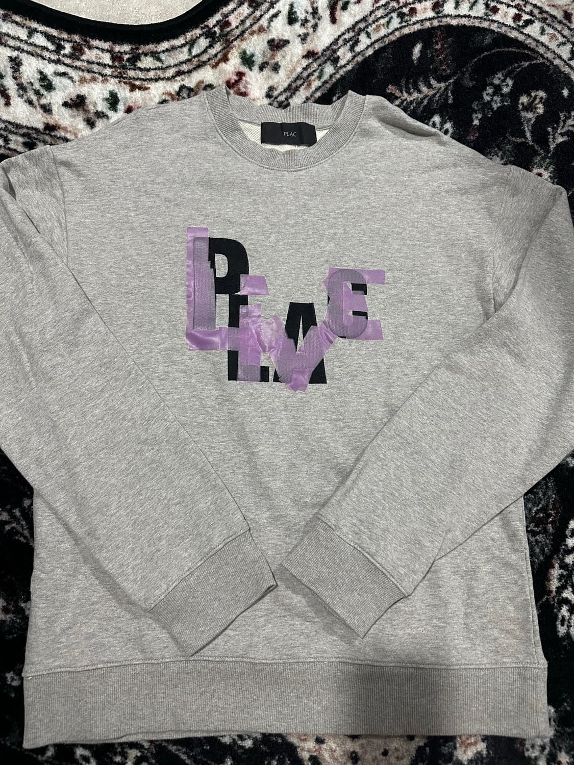 PLAC 플랙 로고 맨투맨 상품이미지1