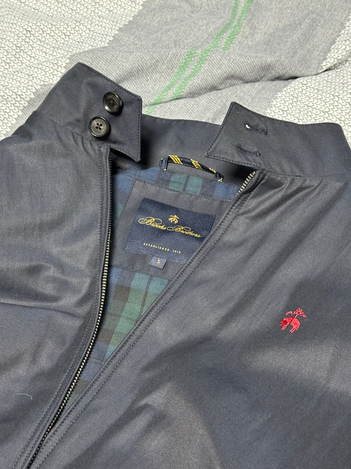 브룩스브라더스 해링턴 자켓 네이비  상품이미지1