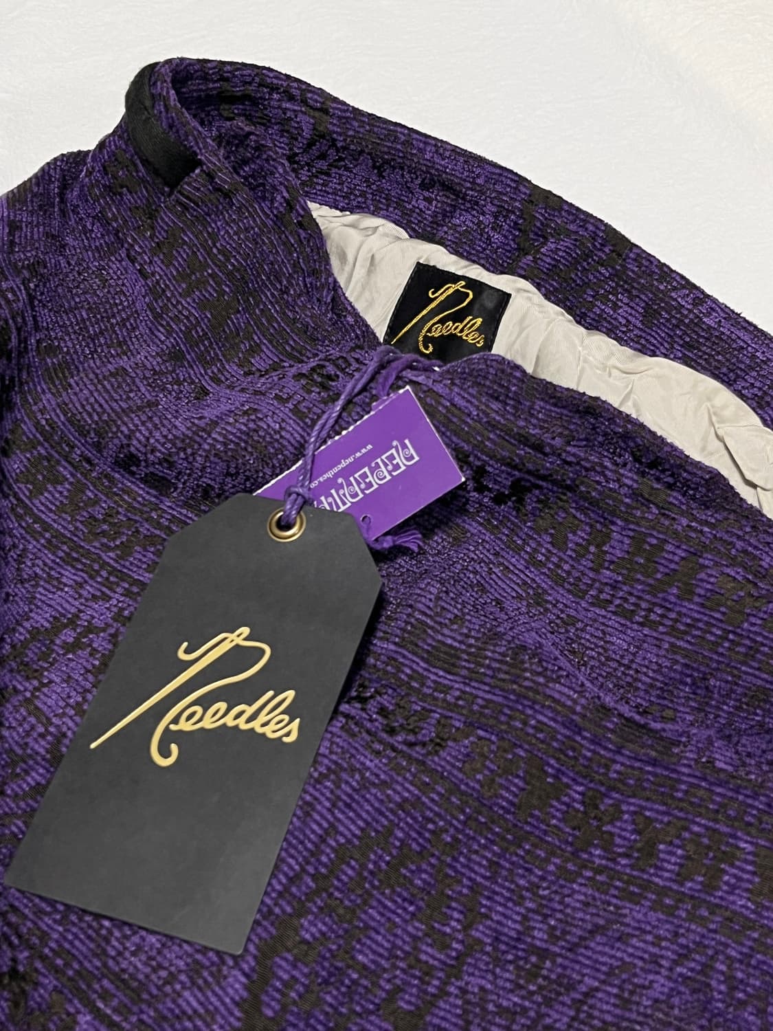 [2] 니들스 에스닉 프린지 자카드 롱 스커트 상품이미지6