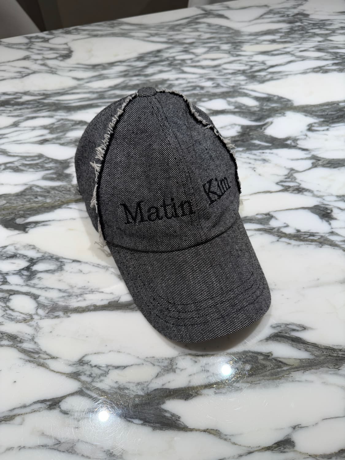 마뗑킴 데님 볼캡 상품이미지2