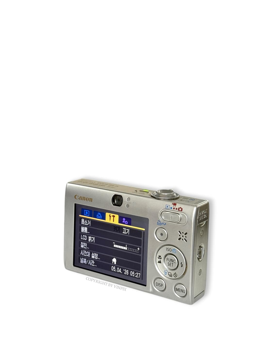 캐논 익서스 85(IXUS 85) 빈티지 디지털 카메라 디카 상품이미지9