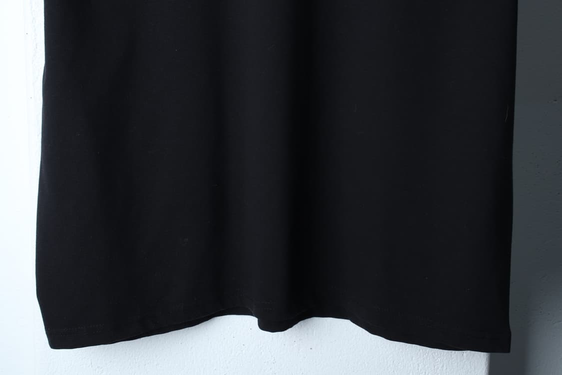 (L-2XL) 파르티멘토 반팔 티셔츠 스몰로고 블랙 올드스쿨-H31818 상품이미지4
