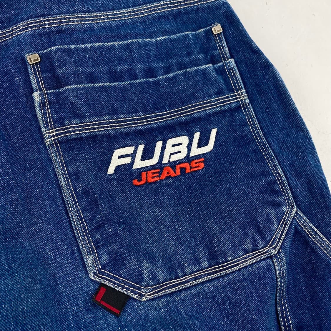 Fubu 푸부 올드스쿨 데님 카펜터 팬츠(34) 상품이미지4