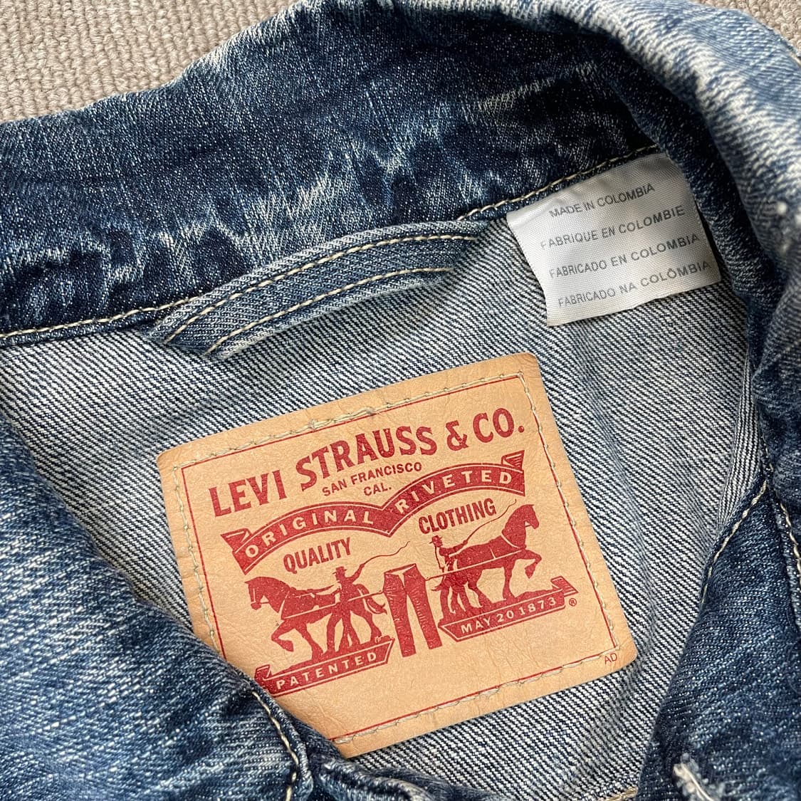 levis 리바이스 3세대 데님 트러커 m 상품이미지2