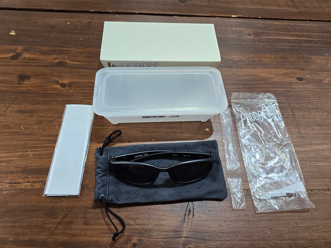 프로그레스 x oam 팩토리 스플래시 블랙 고글 선글라스 안경 오클리 상품이미지2