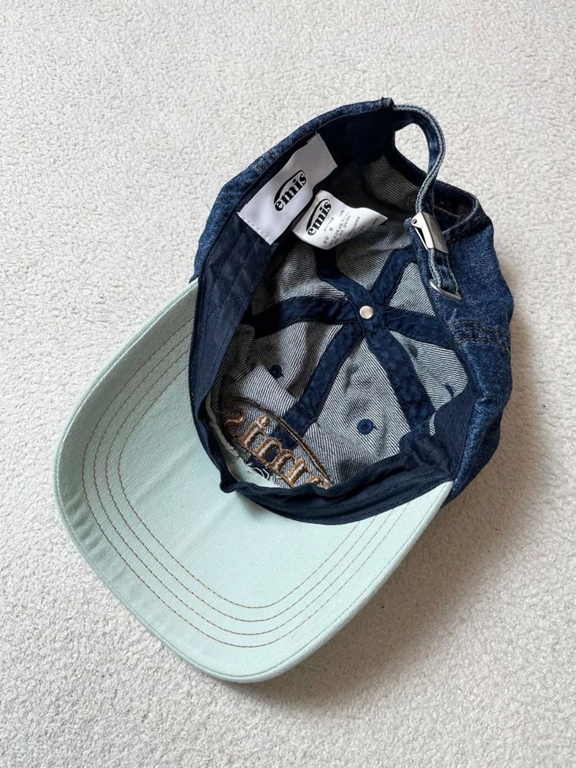 이미스 위시드 데님 볼캡 Q1291 상품이미지5