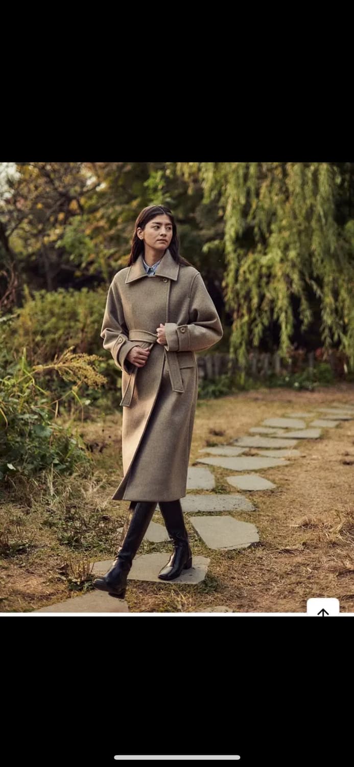 Fabricology 울 히든 더블 코트 상품이미지1