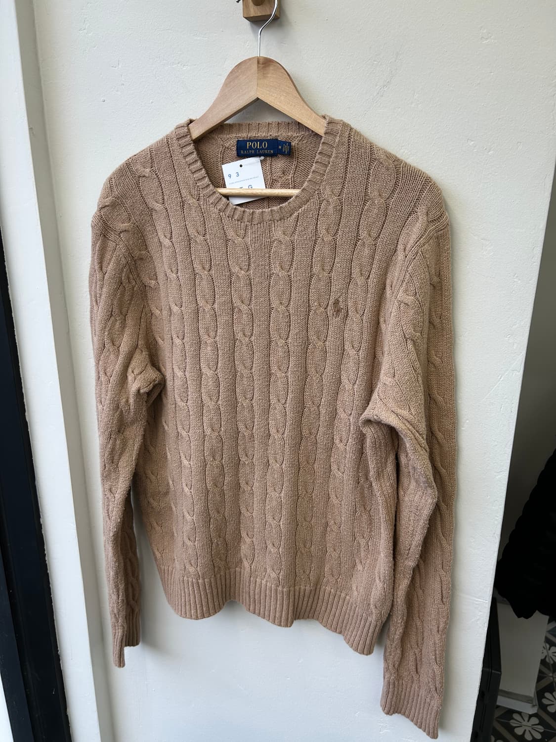 폴로 베이지 니트 상품이미지2