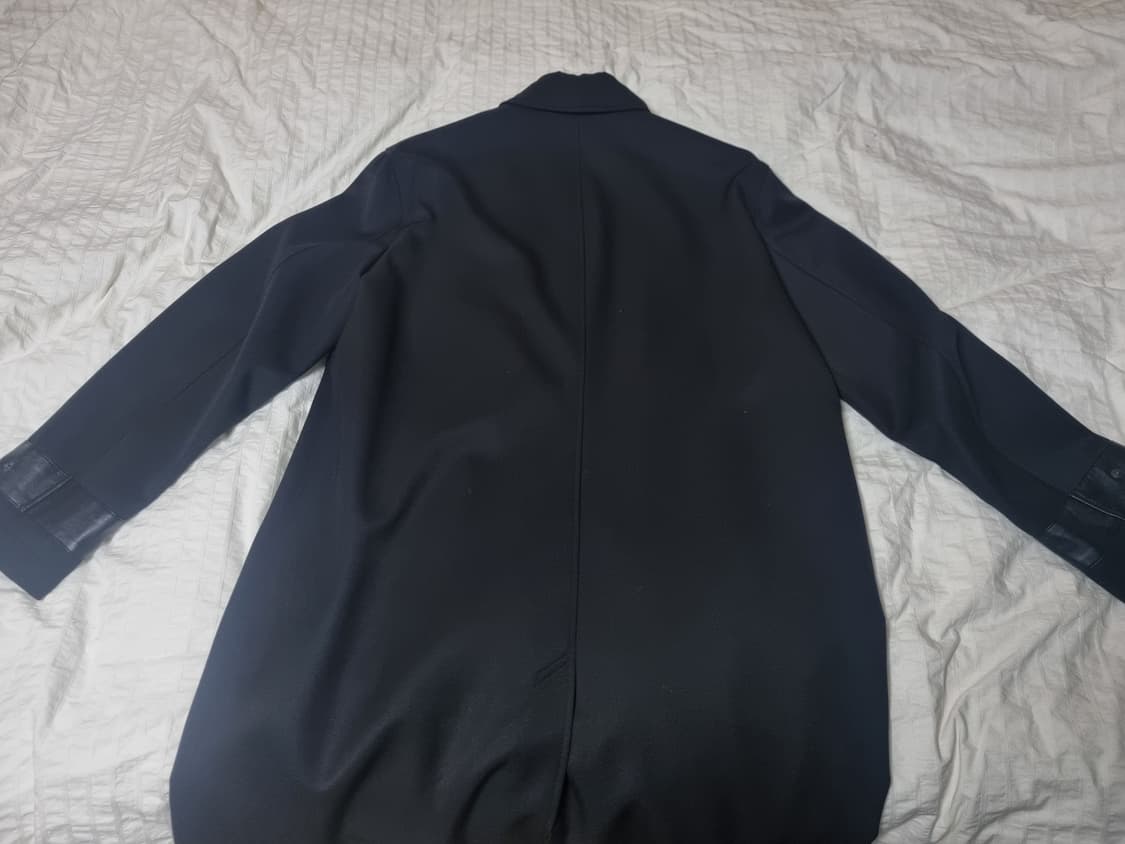 (m) 유스 24ss 스냅 싱글코트 블랙 상품이미지2