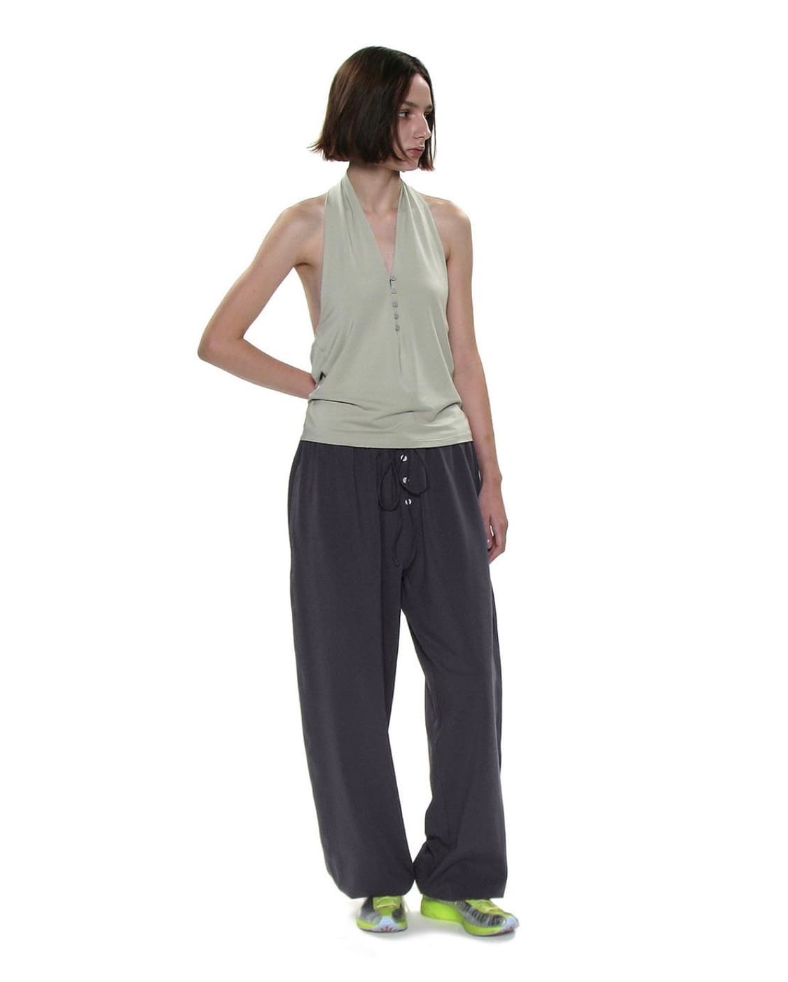 파르티멘토우먼 PWC 에브리데이 벌룬 조거 팬츠 차콜 s 상품이미지2