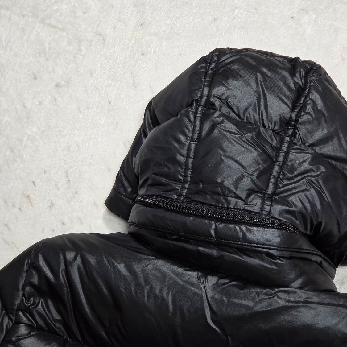 폴햄 덕다운 블랙 패딩 상품이미지5