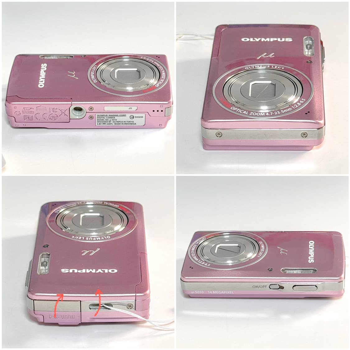 올림푸스 뮤 5010 베이비핑크 빈티지디카 상품이미지4