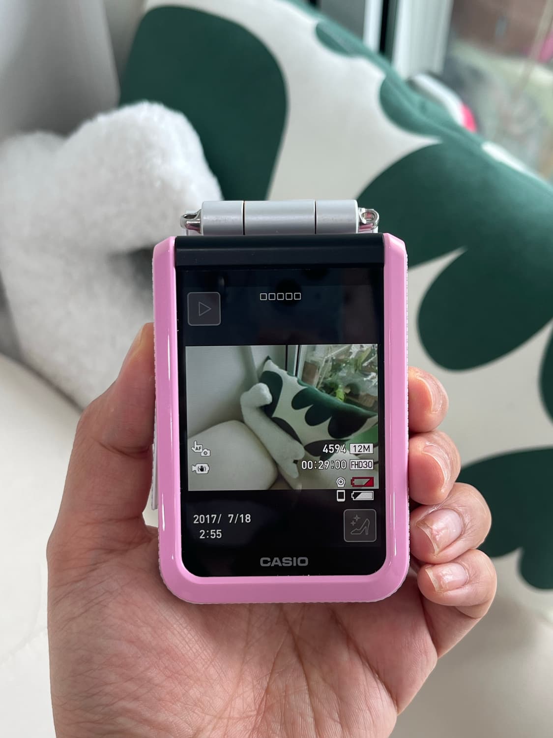 카시오 엑슬림 casio ex-FR100L 상품이미지7
