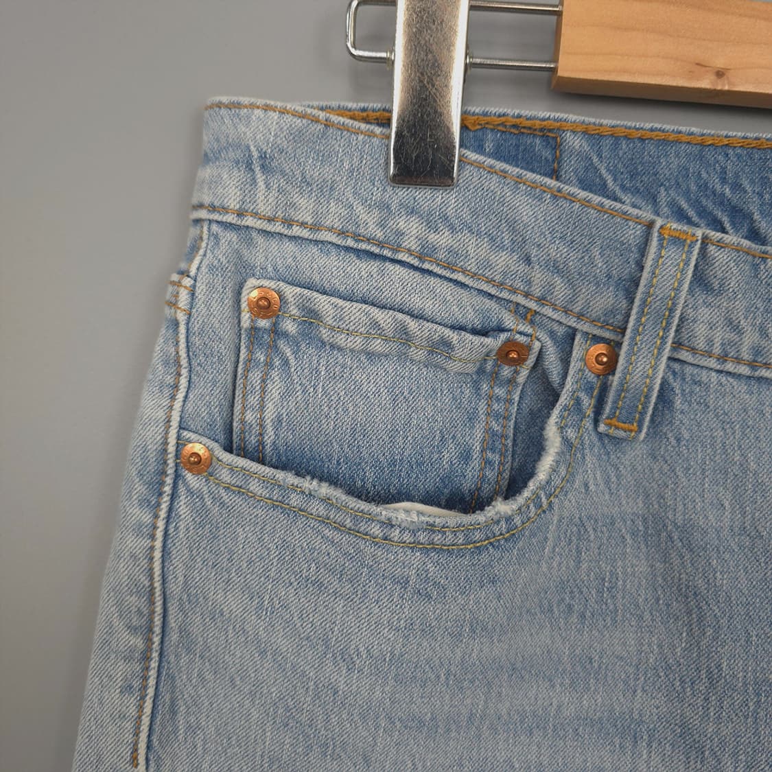 리바이스 Levis 511 슬림핏 진청 데님 W33 L34 상품이미지4