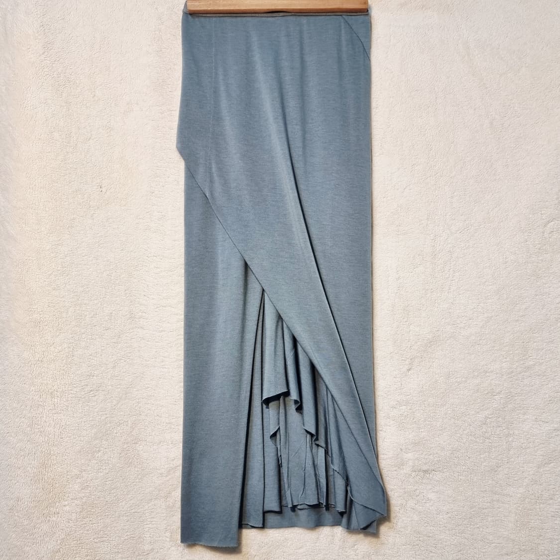 릭오웬스 릴리즈 뒷트임 드레이핑 스커트 치마 (38) 택달린 새상품 상품이미지1